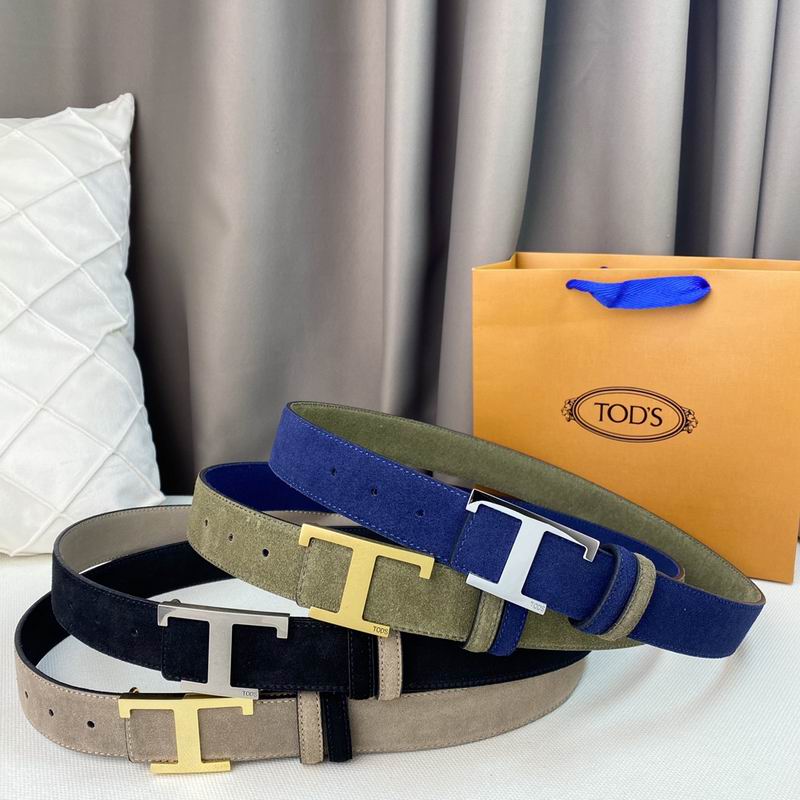 Tod's belt 34mmX95-125cm 7D02
